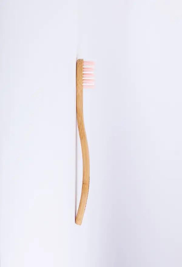 Nambrush Bamboo Toothbrush Soft Pink Kids