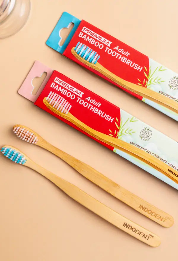 Nambrush Bamboo Toothbrush | Adult | Soft | Blue