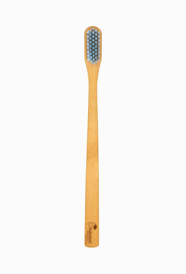 Twin Ultra Bamboo Toothbrush | Adult | Green and Blue