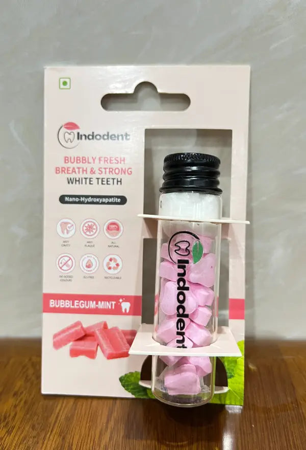 Bubblegum Mint Toothpaste tablets (14) - Travel Pack