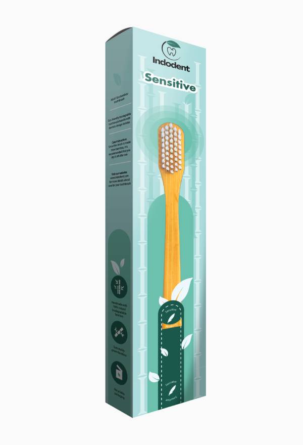 Sensitive Bamboo Toothbrush Kids