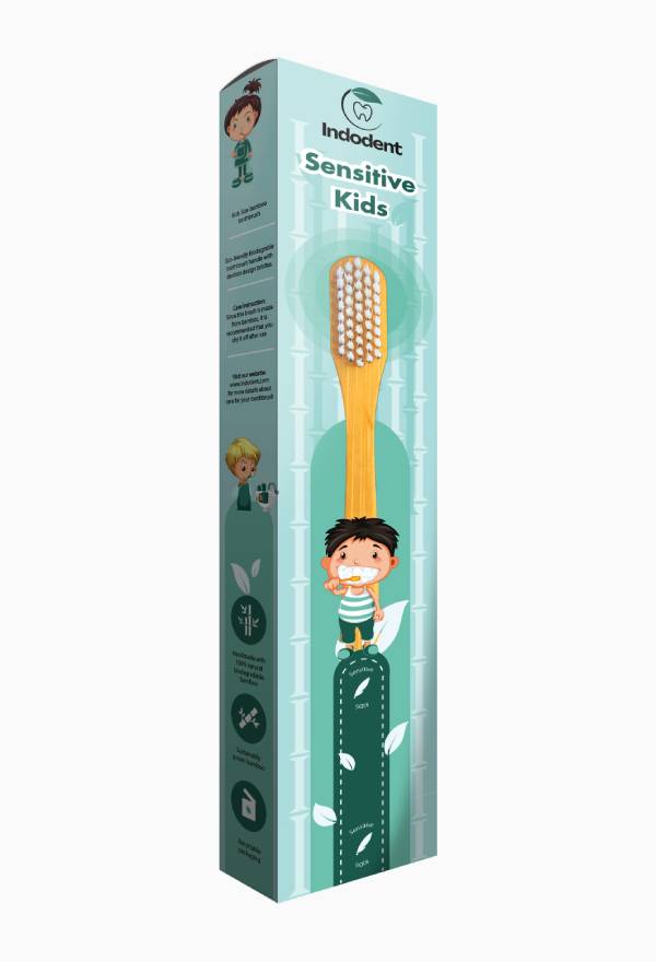 Sensitive Bamboo Toothbrush | Kids
