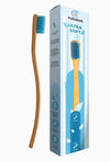 INDODENT Ultra Soft Bamboo Toothbrush | Adult, Ultra Soft Tapered bristles | Ergonomic | Angled Head | Deep Cleaning